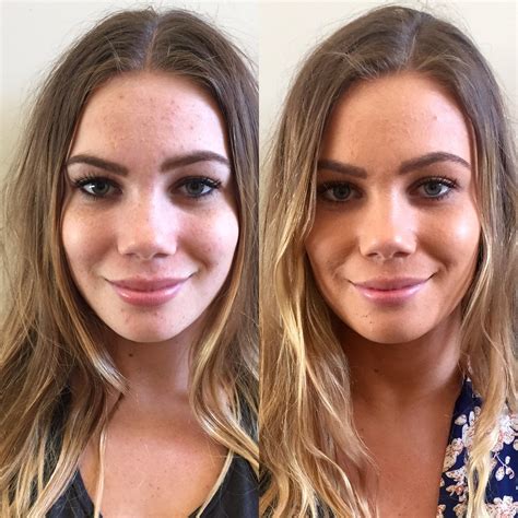 gradual tan before and after